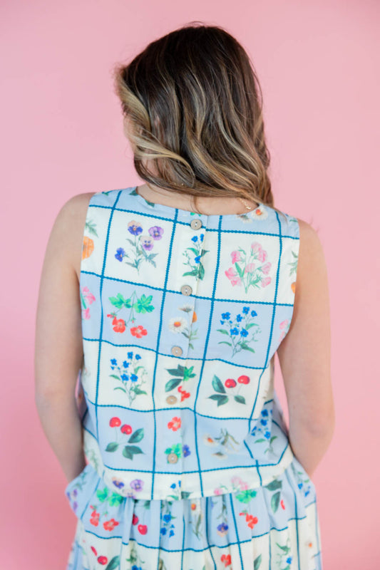 La Vie en Bloom Sleeveless Top