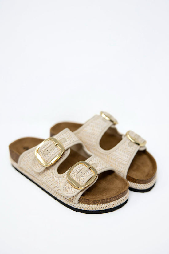 Sole Savvy Big Buckle Slides