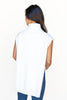 Coconut Grove High-Low Turtleneck Sweater