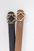 Sharp Lines Geometric Fashion Belt