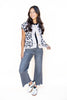 Shadow Play Slim Wide Crop Jeans