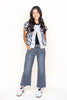 Shadow Play Slim Wide Crop Jeans