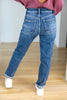 The Blueprint Bleach Splashed Boyfriend Jeans