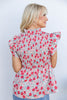 Blush Bloom Short Sleeve Top