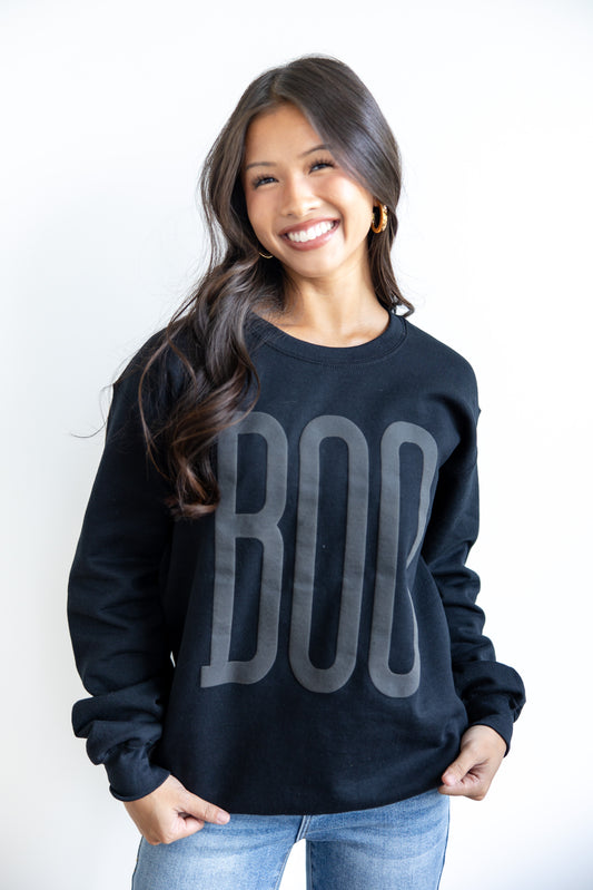 Boo Crewneck Sweatshirt