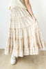 Lovely Meadows Tiered Maxi Skirt