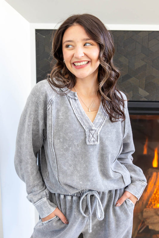 Comfort Code Long Sleeve Knit Top