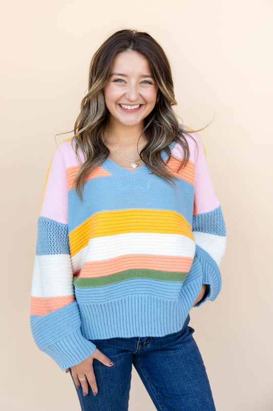 Stripe Me Crazy Sweater