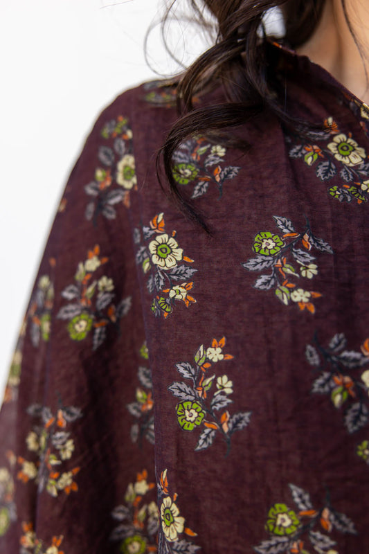 Botanic Babe Floral Button Down Top