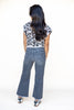 Shadow Play Slim Wide Crop Jeans
