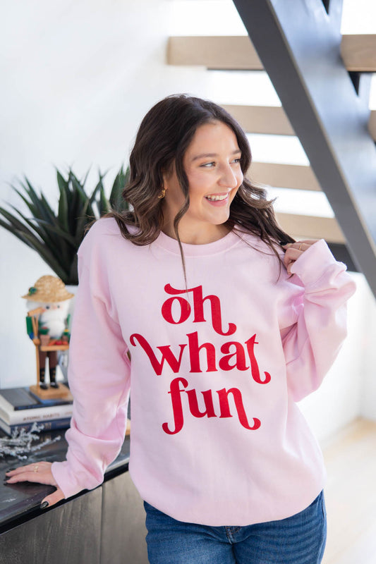 Oh What Fun Crewneck Sweatshirt