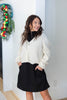 Bow Behavior Rhinestone Sweater Cardigan