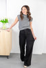 After Hours Black Wide Leg Jeans