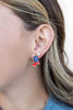 Kickin' It Red, White & Blue Earrings