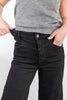 After Hours Black Wide Leg Jeans