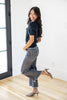 Shadow Play Slim Wide Crop Jeans