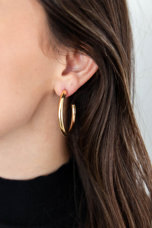 Darling Statement Hoop Earrings