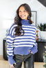 Bundle Me Up Striped Turtleneck Sweater
