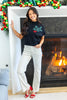 Mistletoe Kisses Short Sleeve Sweater