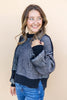 Wavelength Stripe Sweater Top