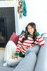 Stripe the Halls Crewneck Sweater