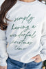 A Wonderful Christmas Time Crewneck Sweatshirt
