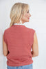Trimmed in Love Sleeveless Sweater