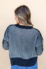 Wavelength Stripe Sweater Top