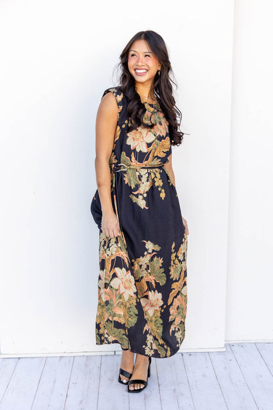 Feminine Fields Floral Dress