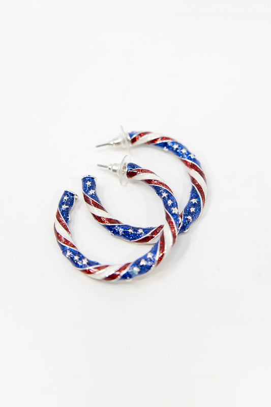 Oh My Stars Hoop Earrings