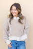 Wavelength Stripe Sweater Top