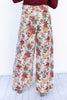 Bloomed Beauty Floral Wide Leg Pants