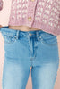Soft Launch Pearl Embellished Jeans