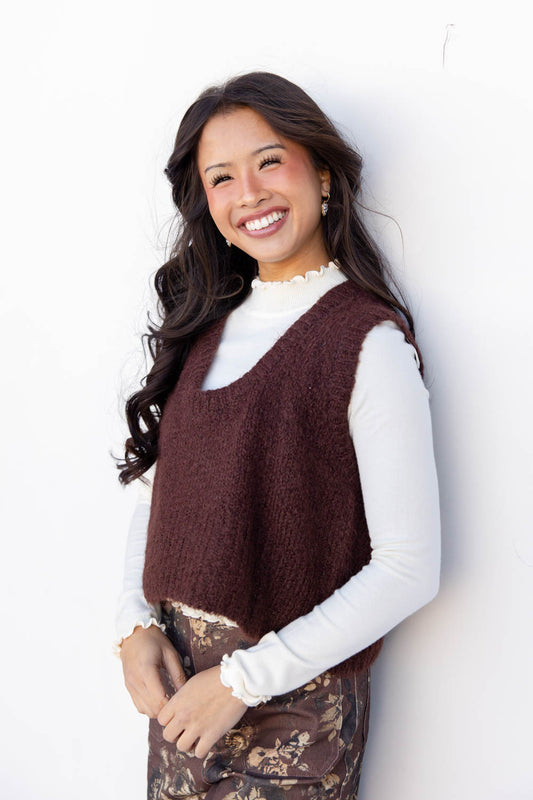 Kiss of Knit Sleeveless Sweater