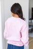 Pastel Pumpkin Graphic Crewneck Sweatshirt