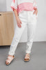 Fresh Start White Weekender Jeans