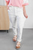 Fresh Start White Weekender Jeans