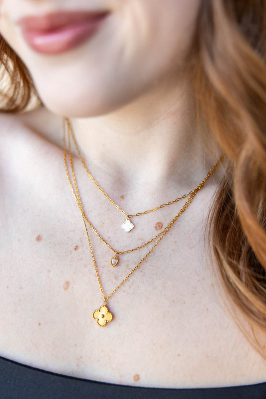 Polished Power Layered Necklace