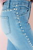 Soft Launch Pearl Embellished Jeans