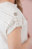 Subtle Stitches Short Sleeve Top