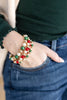 Sleigh Belle Multi Layer Stretch Bracelet