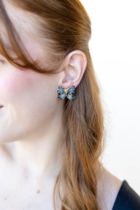 Webbed With Love Earrings
