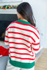 Stripe the Halls Crewneck Sweater