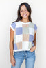 Off The Block Short Sleeve Sweater