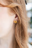 Mistle-Bow Stud Earrings