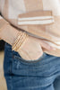 Shimmering Touch Multi Layered Stretch Bracelets