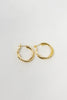Classic Duo Twisted Hoop Earrings