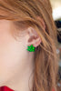 Mistle-Bow Stud Earrings