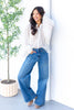 Angelic Skies Button Down Top