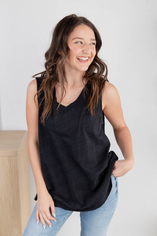 Clean Touch V-Neck Tank Top